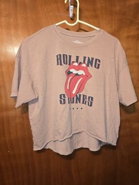 Vintage Rolling Stones Crop Tshirt